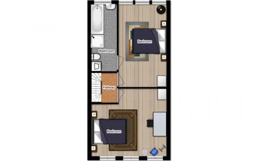 Two Bedroom – South